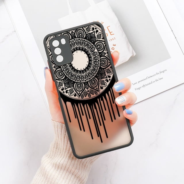 Funda dura de Mandala mate para Poco F4 GT, funda para Xiaomi Poco X4 Pro X3 NFC F3 GT M4 M3 Mi 11 Lite 5G Ne 11T 12T 12 Lite 10T 11i Fivean unisex