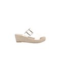thumbnail image 2 of Vintage Havana | Robin Wedge Sandals | White | Size 8.5, 2 of 8