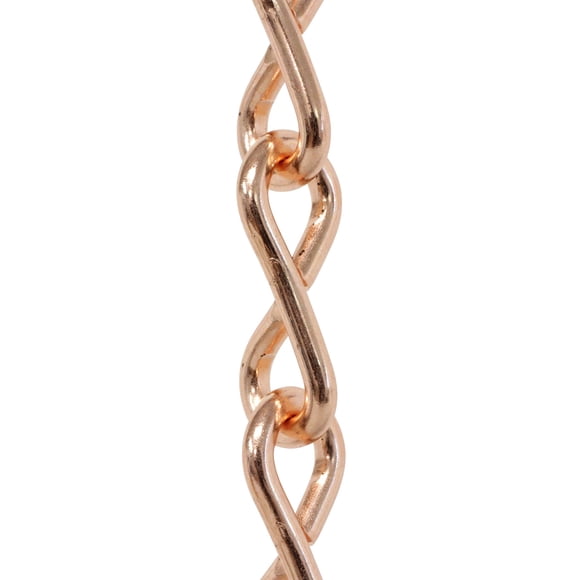 Cadena de cesta de acero RCH Hardware CH-S50 de cobre, 3 m