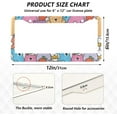 thumbnail image 4 of GZHJMY Cute Cartoon Bear License Plate Frames 2pcs, Waterproof Aluminum Alloy Front Rear Tag Car License Plate Cover with Screw Cap Set for US Vehicles, 12 x 6 Inch, 4 of 7