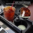 thumbnail image 2 of ZKAUTO Car Coasters for Cup Holders [4 Pack] - 2.75In Silicone Auto Mug Mats - Universal Non-Slip Recessed Car Interior Accessories - Coffee, 2 of 14