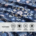 thumbnail image 7 of Regency Heights King Size Comforter Set, 9-Piece Bed in a Bag King, Navy Blue Bedding Comforter Set with Comforter, Flat Sheets, Fitted Sheets with Side Pockets, 7 of 7