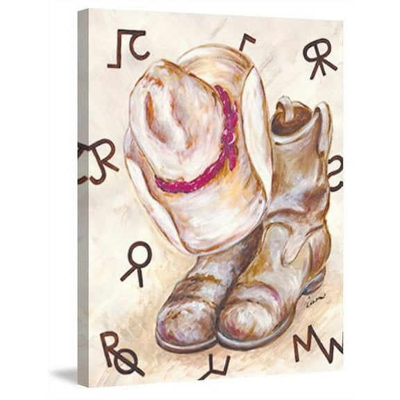 Marmont Hill "Branding" by Reesa Qualia Painting Print on Wrapped Canvas