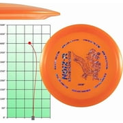 XCOM Zion Beginner Distance Driver Disc - Durable Plastic (Orange)