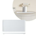 thumbnail image 1 of Ceramic Jewelry Tray Rectangle Bathroom Storage Tray Toothbrush Holder & Organizer For Vanity And Bathroom Bathroom Shelves with Towel Bar Bathroom Organizer Shelf Towel Racks for Bathroom over Toilet, 1 of 5