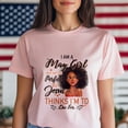 thumbnail image 3 of I Am a May Girl Tee - Funny Christian Inspirational T-Shirt Gift for Women - Faith-Based T-Shirt for May Born Women, 3 of 4