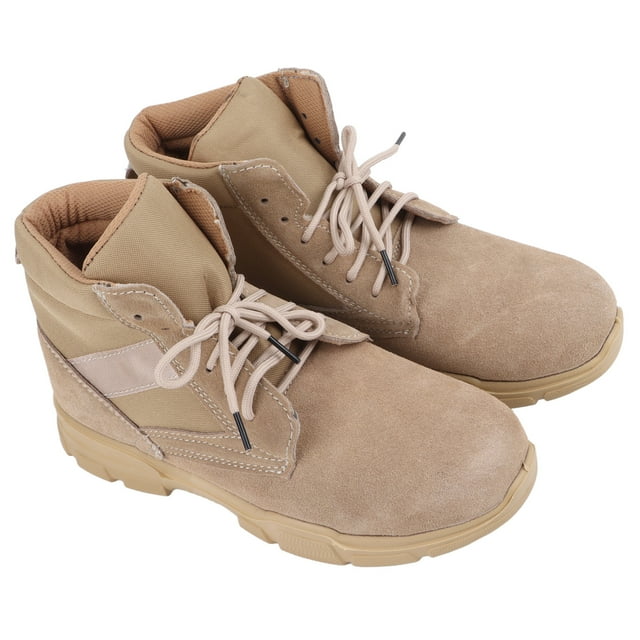 Bota De Trabajo Industrial Con Punta De Seguridad, Botas De Construcción Industrial, Apariencia Informal Transpirable Para Hombres Para Astillero