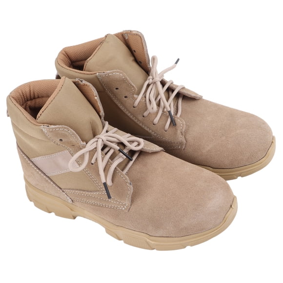 Steel Toe Work Boots, Puncture , Smash Proof, Suede Leather, Non Slip, Casual for Industrial Construction