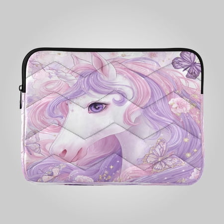 RMDQTR 13in Laptop Bag Briefcases Computer Inner Bags Computer Bags Laptop Sleeves Work Travel School Bag The Beautiful Unicorn
