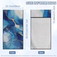 thumbnail image 5 of ZUXONGSY Car Seat Cover Towel Blue Marble Print Towel Bucket Seat Covers Wear-Resistan Auto Front seat Protector Gift for Car Outdoor Sport Activities, 5 of 8