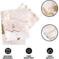 thumbnail image 2 of Coolnut Rose Gold Marble Table Runner 18"x72", Kitchen Dining Table Cloth Runner Decoration for Indoor Outdoor Home Holiday Thanksgiving Christmas Party Decor, 2 of 5