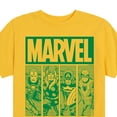 thumbnail image 3 of Marvel - St. Patrick's Day Green Grid - Toddler And Youth Short Sleeve Graphic T-Shirt, 3 of 5