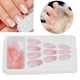 thumbnail image 3 of Prensa En Las Uñas ANGGREK Uñas Postizas De Cobertura Completa Con Estampado De Leopardo ABS, 3 of 7