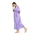 thumbnail image 4 of Oussum Women's Kaftans Plus Size Satin Long Maxi Caftans Casual Dresses Online, 4 of 7