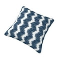 thumbnail image 3 of YFYANG Square Decorative Throw Pillow Case (Without Pillow Insert), Ikat Style Line Texture Bedroom Sofa Car Cushion Cover, 20"x20", 3 of 9