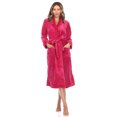 thumbnail image 1 of White Mark Women's Super Soft Lounge Robe, 1 of 6