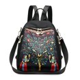 thumbnail image 1 of Bolso de hombro para mujer, de tela Oxford, con estampado de moda para el tiempo libre, mochila pequeña de viaje, 1 of 6