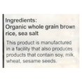 Suzie's Organic Brown Rice DHF10 Cake Thins12 PackLightly Salted