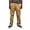 Wheat, variant on G-Style USA Men's Heavyweight Fleece Lounge Cargo Sweatpants, Up to 6XL