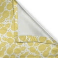 thumbnail image 5 of Ambesonne Modern Grommet Curtain, Pineapple Fruit, 50" x 72", White and Yellow, 5 of 6
