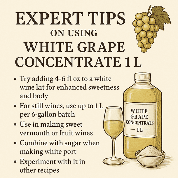 LD Carlson White Grape Concentrate 1 L