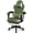 Green/White, variant on Auxe Gaxe Gaming Chairs for Adults with Footrest,Ergonomic Fabric PC Gaming Chair,High Back Reclining Computer Desk Chair with Lumbar Support and Headrest