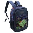 thumbnail image 4 of Mochila escolar, mochila con patrón de dinosaurio, mochila para adolescentes, mochila ligera, respuesta rápida, 4 of 9