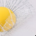 thumbnail image 3 of Ximing 3D Ball Hits Car Body Window Sticker Self Adhesive Decal Yellow+White, 3 of 10