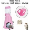 thumbnail image 5 of Dispensador de Agua para Animales Pequeños, Hámster, Cobaya, Conejo, Rata, Hurón, Jerbo, Chinchilla, 80ml, Rosa, 5 of 5