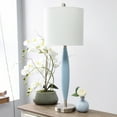 thumbnail image 4 of Elegant Designs Ellipse Transparent Table Lamp, Clear Blue, 4 of 7
