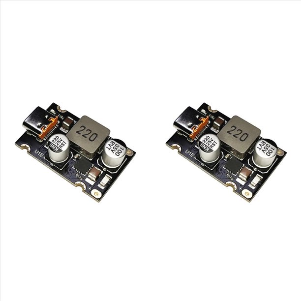 2X Módulo de Carga Rápida PD65W Interfaz Tipo C PD QCSCP Módulo de Cargador de Protocolo Completo de Carga Rápida A