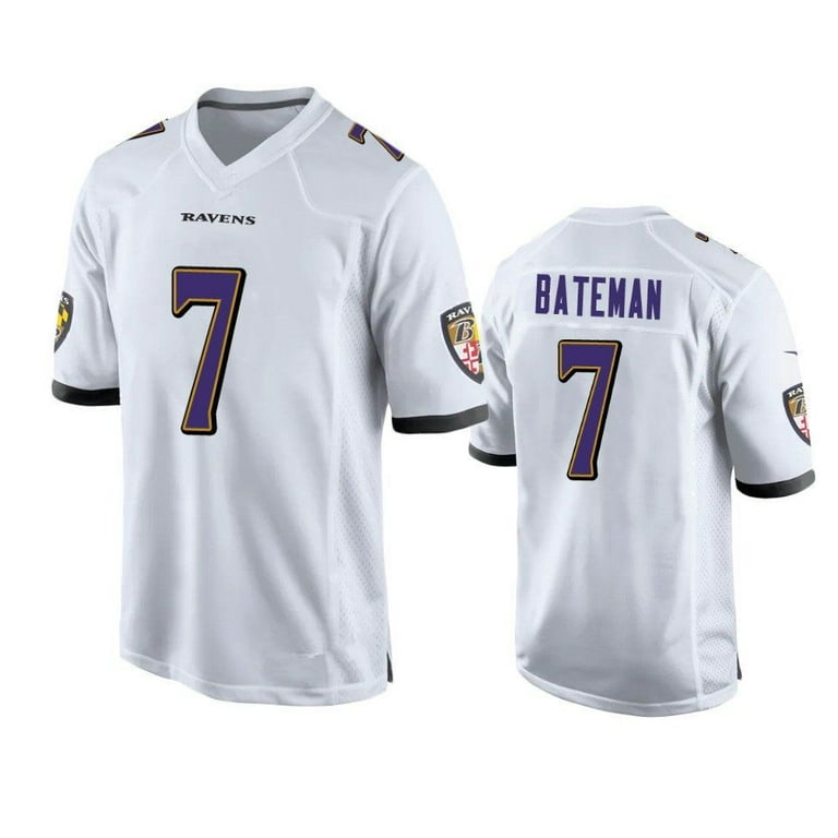 Baltimore ravens top white jersey