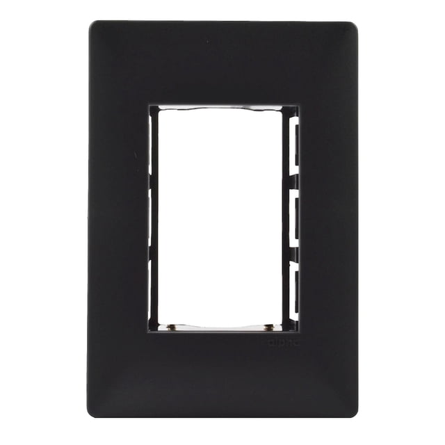 Placa Electrica Alpha Estévez Plástico Negro 12X8.2X2 Cm