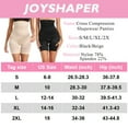 thumbnail image 5 of Joyshaper Waist Cross Compression Shapewear Shorts for Women Tummy Control Body Shaper Thigh Slimmer Panties Fajas Colombianas(Beige-S), 5 of 7