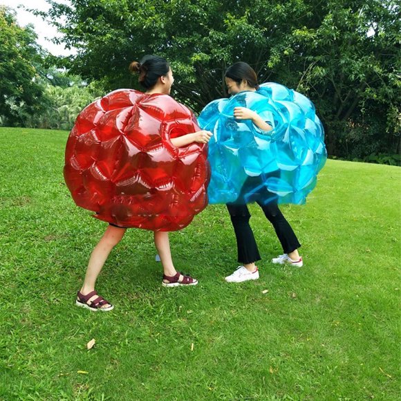 90cm Inflatable Bubble Ball, Inflatable Sumo Ball Body Bubble Soccer Ball For Family Child Outdoor Team Gaming Play