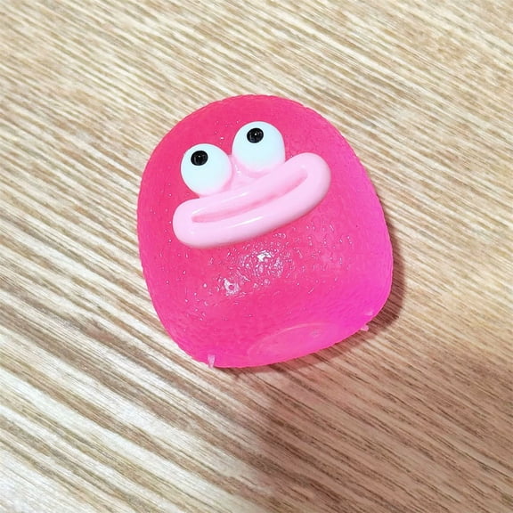 Big Mouth Candy Squeeze Toys Anxiety Relief Fidget Toys Stress Balls for Home Office Classroom Relaxation Supplies (Pink)