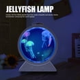 thumbnail image 3 of Lámpara De Medusas, Luz De Pescado De Gelatina De Fantasía LED, 7 Colores Decoraciones De Lámpara De Mesa De Medusas, Luz Redonda De Acuarios Nocturnos Para Decoración De La, 3 of 7