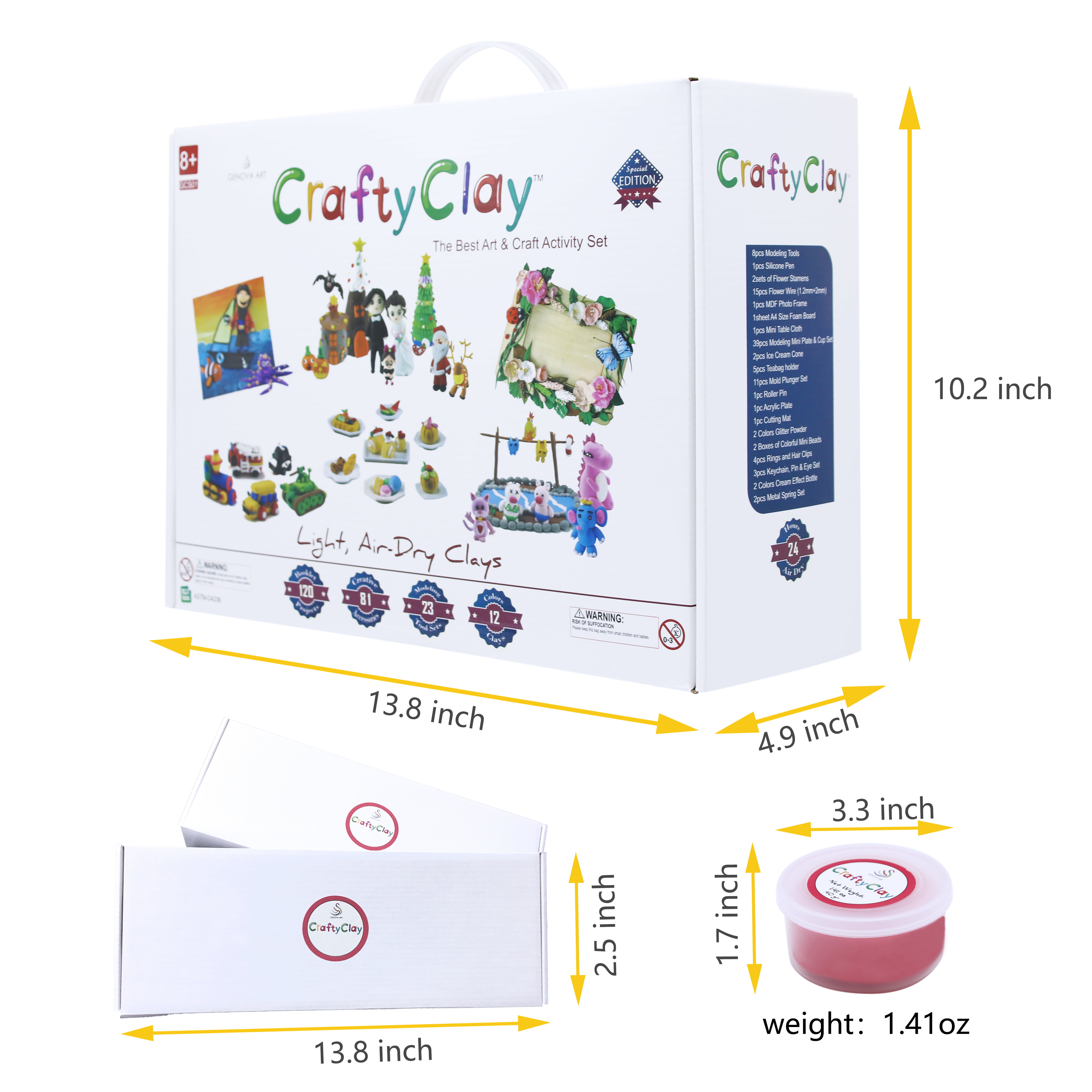Sensory Arts and Crafts Kits for Kids, Teens and Adults – Okto Clay