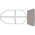 thumbnail image 2 of Rvinyl Window Tint Kit Compatible with Ford Festiva 1990-1993 - Rear Windshield Precut Kit - 50%, 2 of 8