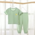 thumbnail image 2 of LWNYDPLSD 4t Pajamas Boys New Born Baby Girl Clothes Set Boys 18-24 Month Clothes Pijama Familiar Navidad Pijama De Navidad Para Niña Christmas Robe, Light Green 12-18 Months, 2 of 8