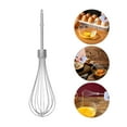 thumbnail image 6 of Stainless Steel Whisk Replacement For Hand Mixer Wire Egg Beater Attachment Versatile Kitchen Tool For Blending Whisking And Stirring Silver, 6 of 6