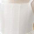 thumbnail image 6 of HJYCHN Dresses for Girls Spaghetti Strap Square Neck Party Dress with Pleated Bodice and Layered Ruffled Skirt for Kids Dress 7-8 Years, 6 of 9