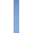 thumbnail image 3 of Unique Loom Solid Gava Collection Area Rug - Solid Gava (2' 7" x 16' 5" Runner Light Blue), 3 of 6