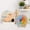 Style2:4pack, variant on 4pack Feelings Wheel Tabletop Decor Wooden Single Sided Mental Health Mood Chart with Stand for Consulting Therapists Social Workers