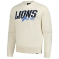 thumbnail image 2 of Men's '47  Cream Detroit Lions Locked In Headline Pullover Sweatshirt, 2 of 3