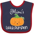 thumbnail image 3 of Inktastic Mimi Little Pumpkin Grandkids Boys or Girls Baby Bib, 3 of 4