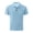 Sky Blue,#038, variant on Capri Polo Shirts Men Ultra Comfortable Polo Shirt Textured Breathable Refreshing Casual Polo Shirts,M