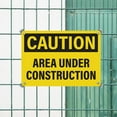 thumbnail image 5 of 4pcs Caution Area Under Construction Sign 10x7 Inch | Plastic Sign for Construction Site, Hazard Area, No Trespassing, Waterproof Plastic, 5 of 7