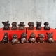 thumbnail image 2 of Ebony carved ornaments of the twelve Chinese zodiac animals: rat, ox, tiger, rabbit, dragon, snake, horse, sheep, monkey, rooster, dog, and pig., 2 of 4
