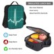 thumbnail image 5 of Easygdp ECG Wave Mochila para Niños y Niñas con Set de Caja de Almuerzo y Estuche para Lápices 3 en 1, Mochila Escolar Estampada para Adolescentes, 5 of 7